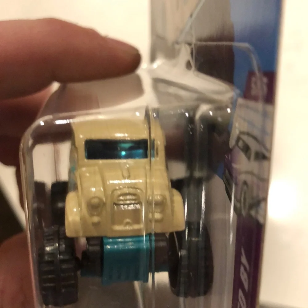 Monster Dairy Delivery Toy Car - Cream and Blue